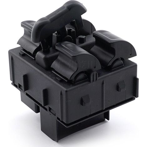Interrupteur de réglage de levage de verre de voiture, interrupteur principal de fenêtre électrique adapté à Jeep Wrangler