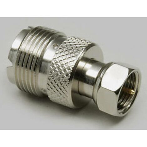 BKL Electronic 0403086 Adaptateur UHF UHF femelle - F mâle 1 pc(s) (1/2)