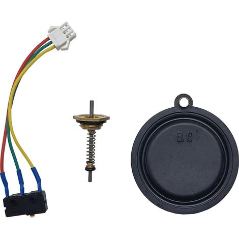 Kit de révision pour chauffe-eau ou thermos à gaz - Membrane, micro-interrupteur, actionneur (1/3)