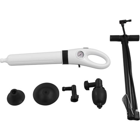 Déboucheur de toilettes à ventouse, déboucheur de canalisations pneumatique, nettoyeur haute pression manuel (1/5)
