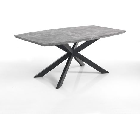 Mesa extensible efecto madera gris cm. Al.76 x P.90 x L.160/210 (1/5)