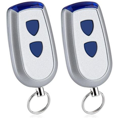 Télécommande de porte 433,92 MHz compatible avec Normstahl Crawford EA433 2KS, EA 433 4KS, RCU 433-2, RCU 433-4, T433-4, EA 433 2KM Micro, N00280, lot de 2 (1/5)