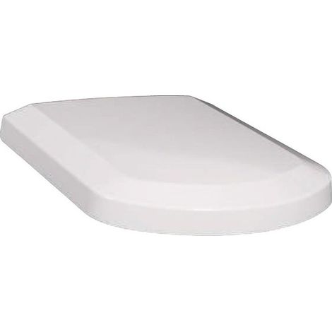 VB Tapa de inodoro Sentique 430x485x80mm Ovalado Blanco Alpino
