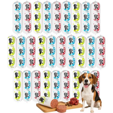 29 x 1 kg Hi Doggie Hundefutterriegel. 100 % natürliche Zutaten.