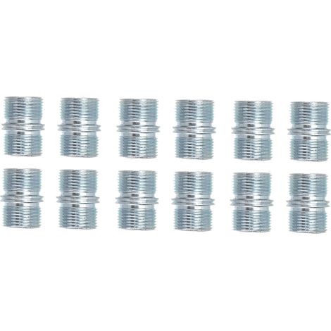 PLAFOPE Lot de 12 écrous fixation à double fente pour étagères (1/5)