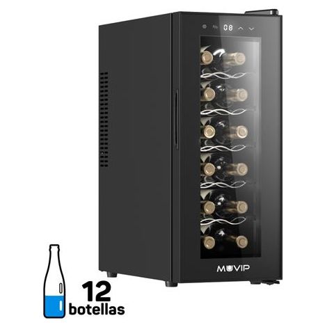 Muvip refrigeratore per vino 12 bottiglie - - - 65w - 64cm