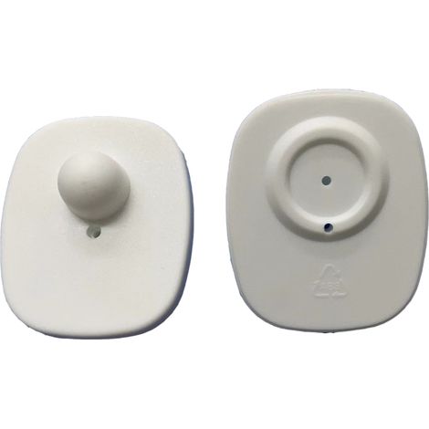 ISC-ETR5-T004 - Etiqueta RF cuadrada blanca