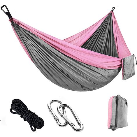 Hamac d extérieur en nylon parachute simple ou double pour (1/5)