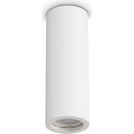 Ideal Lux LOOK Spot encastré en saillie de 20 cm pour plâtre, 1 ampoule GU10