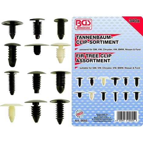 340 clip di fissaggio per auto GM Nissan Ford VW BMW Chrysler
