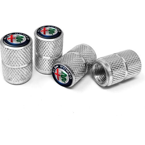 Tappi Cappucci Coprivalvole per Pneumatici Auto Alfa Romeo Universali, Set da 4 (1/3)