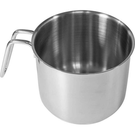 BOLLILATTE ACCIAIO 'ALLEGRO INOX' Ø cm. 12