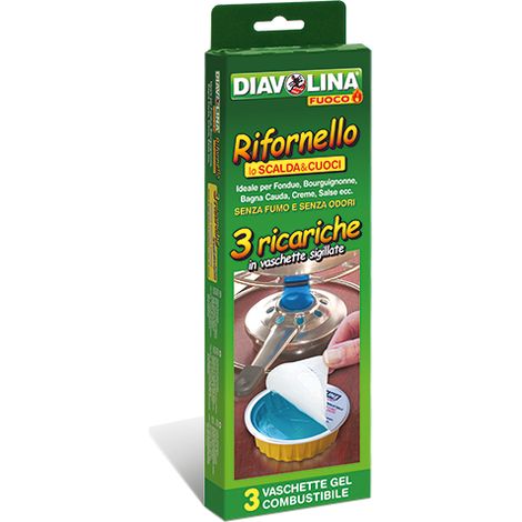 Diavolina 15365 Gel-Nachfüllungen, 3 Stück