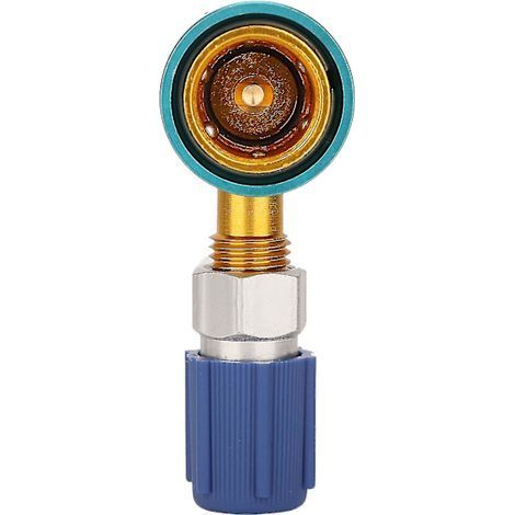 Raccord rapide basse pression R1234yf vers R134a, raccord pour climatisation automobile R1234yf vers R134a, adaptateur R1234yf vers R134a (1/4)