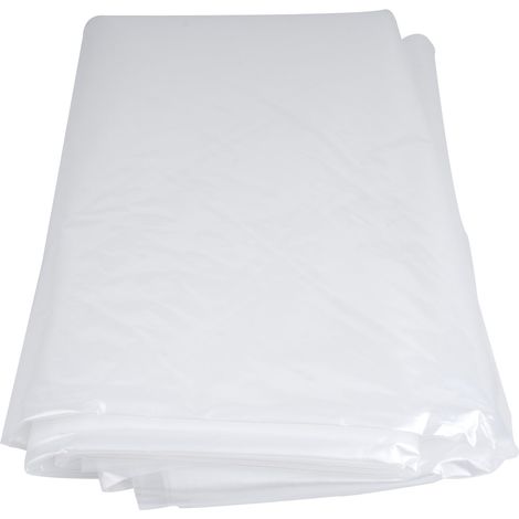 Bâche en plastique transparent de polyéthylène pour serres, durable et de longue durée (3 x 4 m) (1/5)