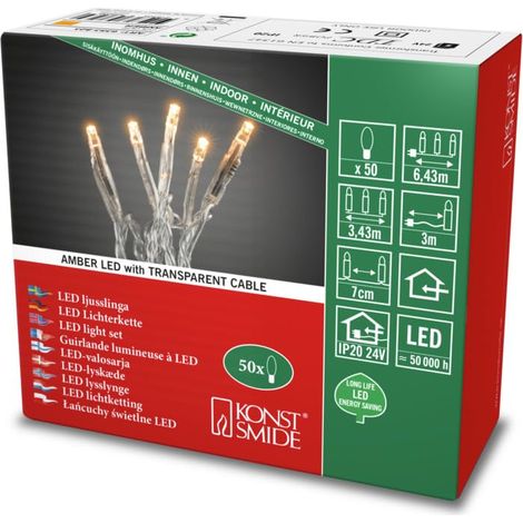Guirlande Lumineuse à Micro LED, Plastique, 3 W, Or (1/3)