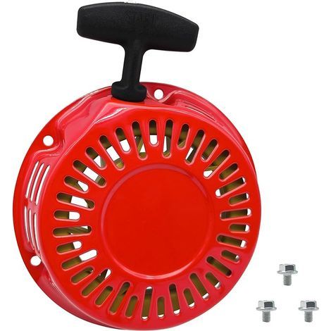 Rückstoßstarter-Baugruppe für Predator Ghost ETQ Powermate All Power Echo Gentron AI Power 212cc 196cc 6,5HP Generatoren, rot (1/5)