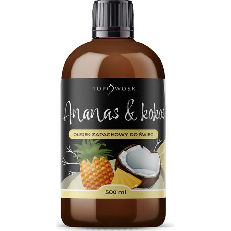 Duftöl mit Ananas- und Kokosnussgeschmack, 500 ml