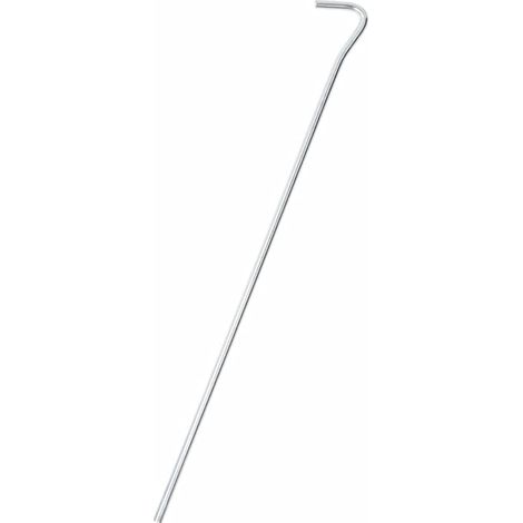 Piquets de tente 50 pcs 30 cm Ø5 mm acier galvanisé (1/5)