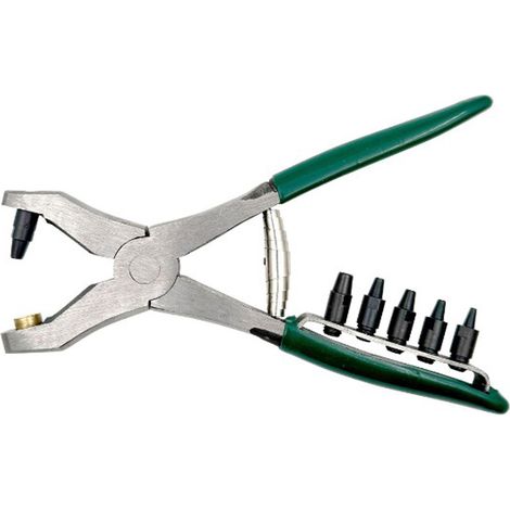 PINZA FUSTELLA FUSTELLATRICE OCCHIELLI FORI CINTURA FORATRICE CUOIO Ø2-5mm ALFA