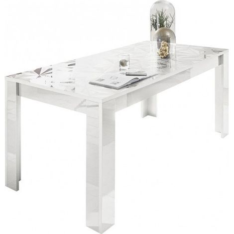 Table de salle à manger design laqué Andreasse (1/4)