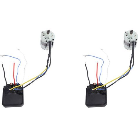 2 x 21-V-Motor mit 14 Zähnen und 28.000 U/min mit ECS für Kettensägen, Säbelsägen, Handsägen und Zubehör für Elektrowerkzeuge