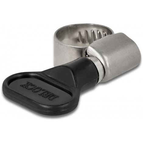 Fascetta Delock butterfly acciaio inox 8-12 mm 10 pezzi