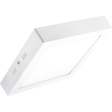 PLAFONIERA A SUPERFICIE QUADRA 24W 6000k (1/3)