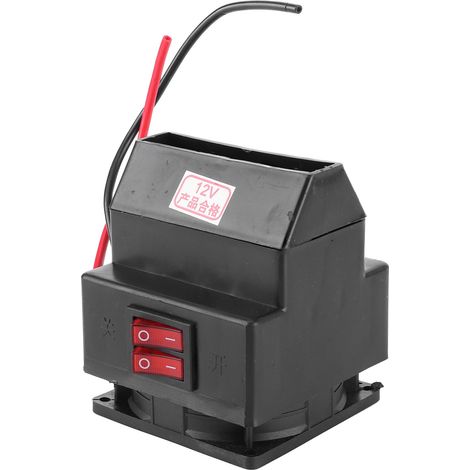 Autoheizung, Heizgerät, automatische Entfrostung, Entfeuchtung, schwarzer Luftwärmer, 12 V, 260 W (1/5)