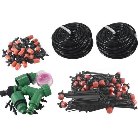 Ensemble d'irrigation goutte à goutte automatique pour jardin (1/5)
