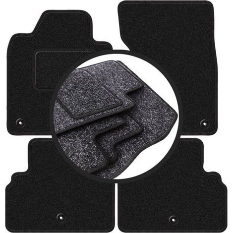 Tapis De Voiture - Polypropylène - Pour Infiniti Q50 Berline (2013-2023) - Anticollision Préformé - Lot De 4 (1/5)