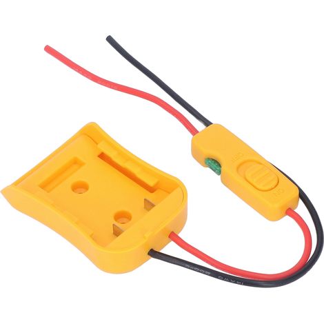 Akkuadapter mit integriertem ABS-Gehäuse, gratfreier Adapter für Elektrowerkzeug-Akkus DCB204 (18 V/20 V) (1/5)