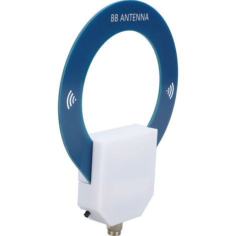 Antenne boucle courte onde mini 9.9kHz-181MHz portable pour récepteur radio Malachite HAM avec batterie lithium 250mAh SMA mâle 122x100mm (1/5)