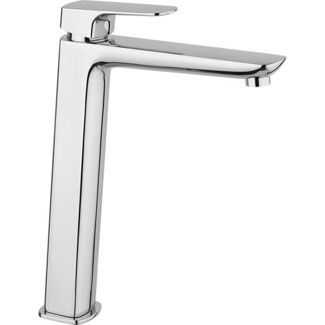 Miscelatore monocomando lavabo alto 282 mm con piletta di scarico clic-clac Paini Nove 09CR211LLSR Cromo (1/3)