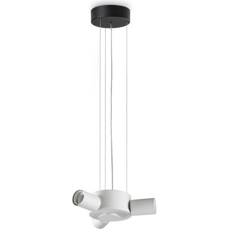 Ideal Lux SET UP Suspension à plusieurs bras noire 3x E27 (1/2)