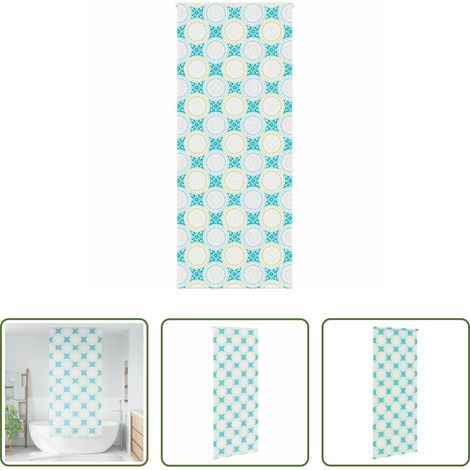 vidaXL Store de salle de bain - Store enrouleur de douche 100x240 cm largeur du tissu 96 cm (1/5)