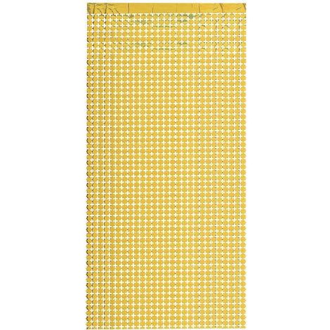 Décor de rideau à franges pour fête d'anniversaire, Noël ou Nouvel An-200X100CM-Golden (1/4)