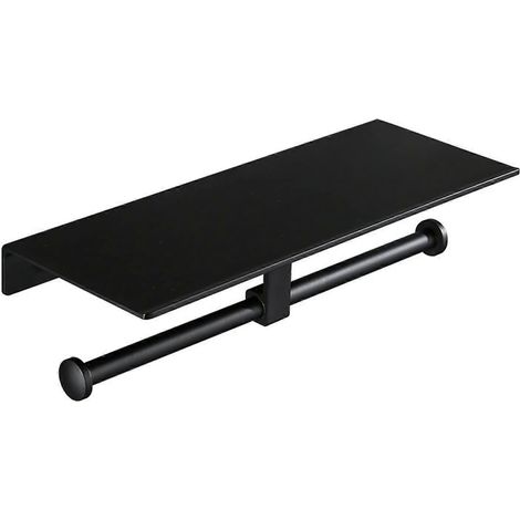 Panier de rangement pour papier toilette avec couvercle, organisateur de salle de bain en bambou grande capacité, support autoportant (1/5)