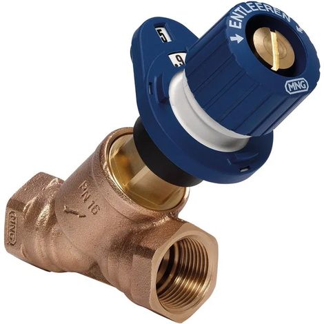 Resideo Strangregulierventil Kombi-3-Plus blau 1 1/4" IG