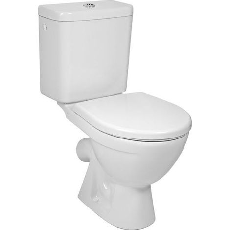 Jika Lyra plus - WC combiné, évacuation arrière, Dual Flush, blanc H8263840002423 (1/3)