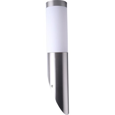Applique murale extérieure 18W D76x340mm acier inoxydable (1/5)