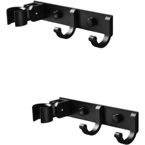 Handhalter, Aufbewahrungsregal für Besen, Wandhaken fürs Badezimmer, Wandhaken für den Wischmopp, Kleiderhaken (1/4)