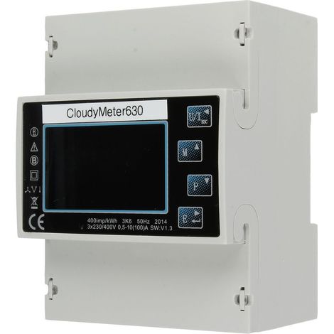 Compteur d'énergie CloudyMeter 630 avec interface RS485