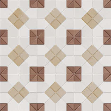 Grès cérame effet mosaïque TESSERAE Suit