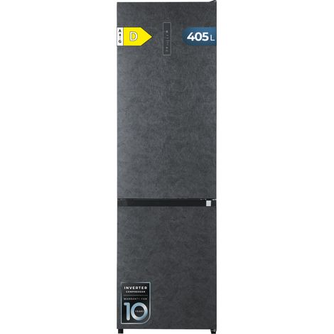 Cecotec bolero coolmarket combi 405 wl elite onyx stone d - frigorífico combi onyx stone con interior elite grey y max inside, coolmatrix, fresh flex, elite grey, display full color, total nofrost. (1/3)