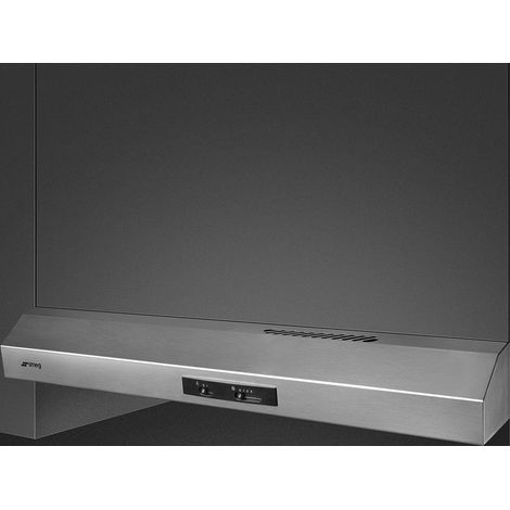 Smeg KTE90E2 cappa aspirante Incassato Acciaio inox 282 m³/h D (1/2)