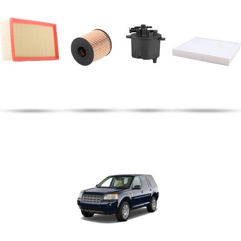 Kit tagliando 4 filtri compatibile con Land Rover Freelander II (L359) 2.2 TD4 112kw dal 2006 (1/5)