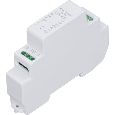 Dispositif de protection contre les surtensions IP20 12 V 5-10 kA, module de protection contre les surtensions avec signal de commande RS485 (1/5)