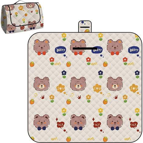 Mignon Couverture De Pique Nique - Couverture d' - Tapis Anti Sable (1/5)