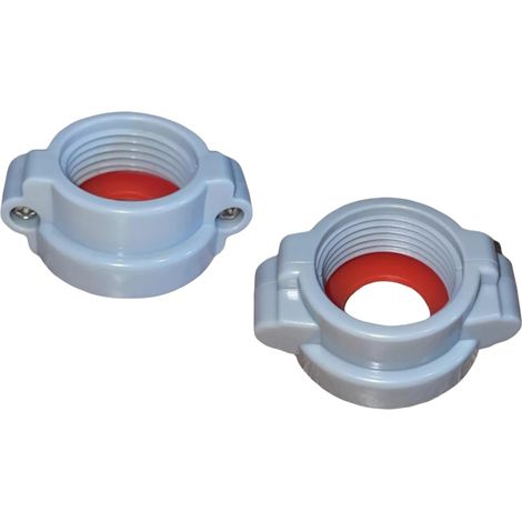 HeadSeal B and C Coupler Pair with Seals – Compatible with Lay Z Spa AirJet Hot Tubs – Premium Replacement for Best-Way Models – Equivalent to Bestway Part P6407 – Durable & Leak-Resistant